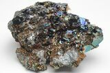 Lustrous, Iridescent Hematite Crystals - Elba Island, Italy #207085-1